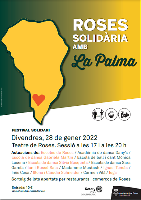ROSES SOLIDÀRIA AMB La Palma