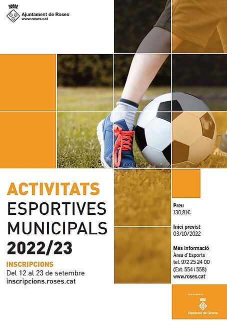 ACTIVITATS ESPORTIVES MUNICIPALS 2022/23
