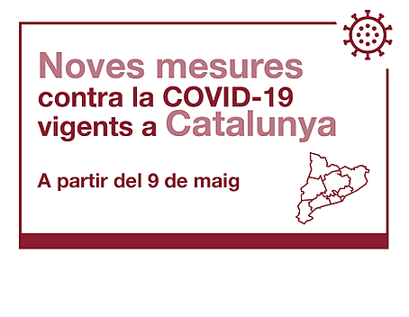 Measures for the containment of COVID-19 applicable from 9 May in Catalonia