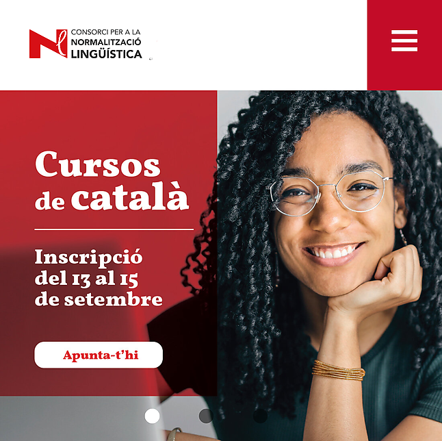 The placement tests for the Catalan courses of the Consortium for Linguistic Normalization can now be requested.