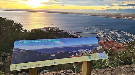 Roses has been offering 8 signposted viewpoints since January to enjoy spectacular views of the Bay