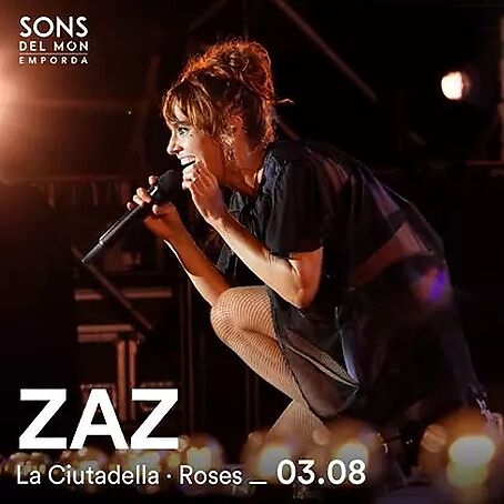 Der französische Sänger Zaz, erster Künstler, der für das Sounds of the World Festival 2023 bestätigt wurde
