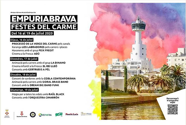 Festivités Carmen d'Empuriabrava du 16 au 19 juillet